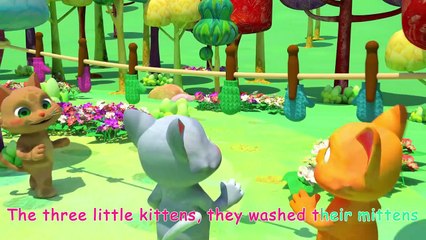 Three Little Kittens _ Nursery Rhymes & Kids Songs - ABCkidTV-m0VW5f8iezs