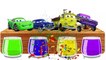 Disney Cars 3 Mcqueen Bathing Colors FUNNY Learn Colors Wit