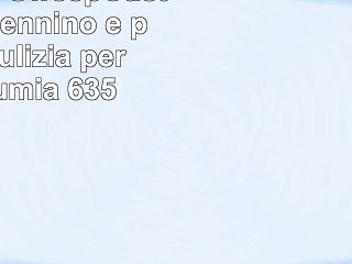 Muzzano Le SweepCustodia con pennino e panno di pulizia per Nokia Lumia 635