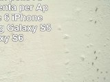 Custodia in pelle Armonia L  Menta per Apple iPhone 6 iPhone 6S  Samsung Galaxy S5