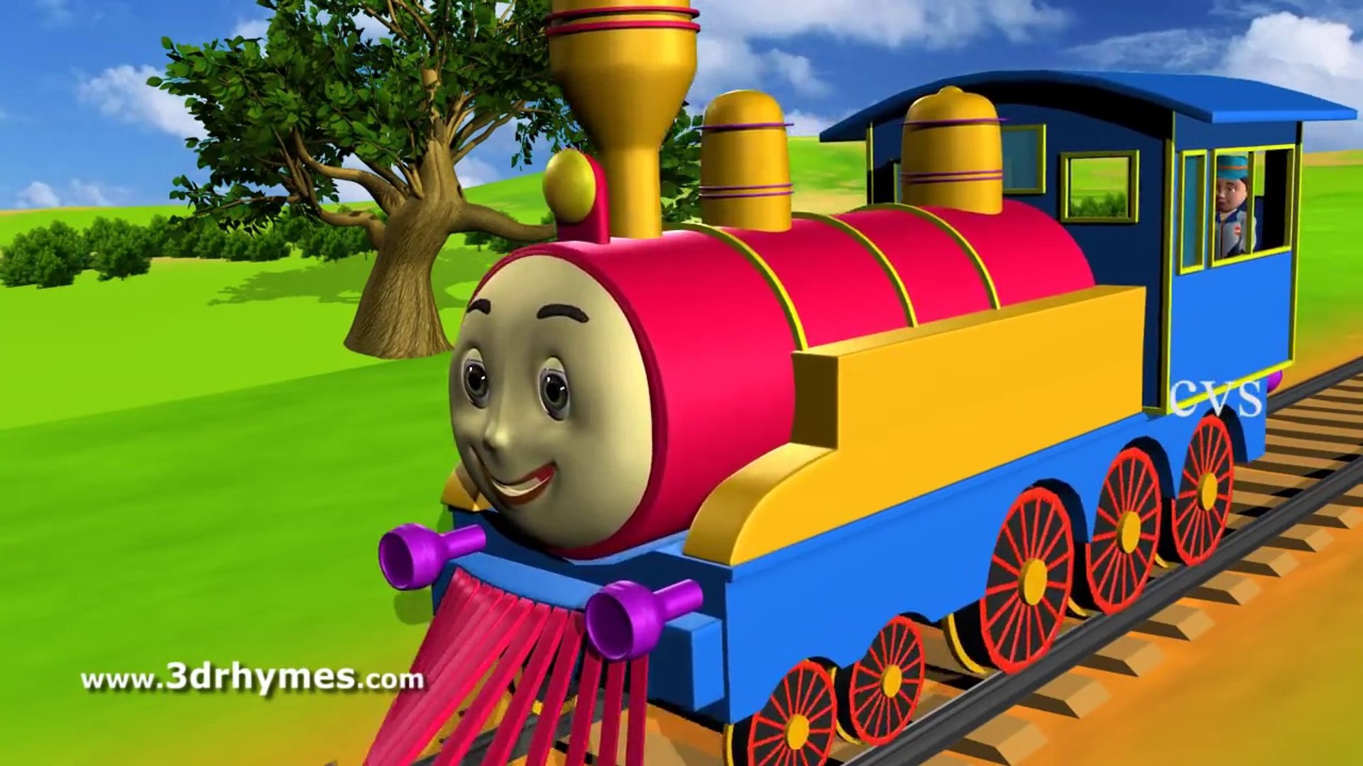 Piggy on the railway line picking up stones - 3D Animation English Nursery  Rhyme song for children with Lyrics by HD Nursery Rhymes - video Dailymotion