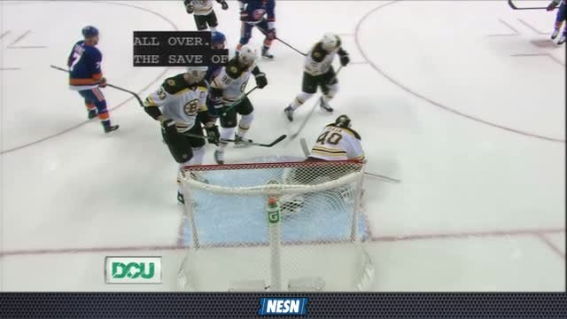 DCU Save of the Day: Tuukka Rask Stonewalls Islanders