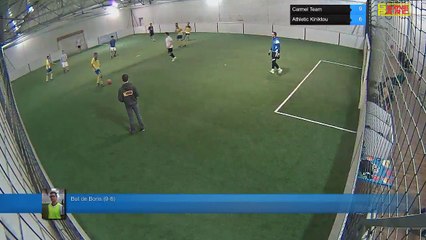 But de Boris (9-6) - Carmel Team Vs Athletic Kiniktou - 02/01/18 19:00 - LIGUE 2
