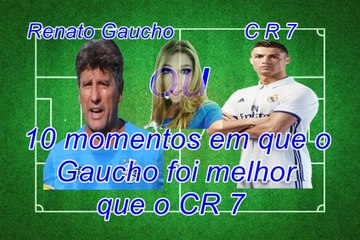 10 momentos em que Renato Gaúcho foi melhor que Cristiano Ronaldo