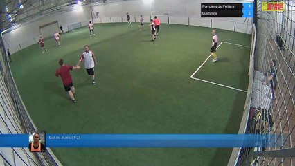 But de Jules (4-2) - Pompiers de Poitiers Vs Lusitanos - 02/01/18 20:00 - LIGUE 2