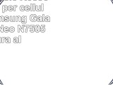 fitBAG Classic Rosso  Custodia per cellulare per Samsung Galaxy Note 3 Neo N7505 in pura