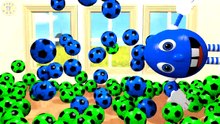 ⚽ Colors Learning For Kids - The Soccer Ball Pit Show -