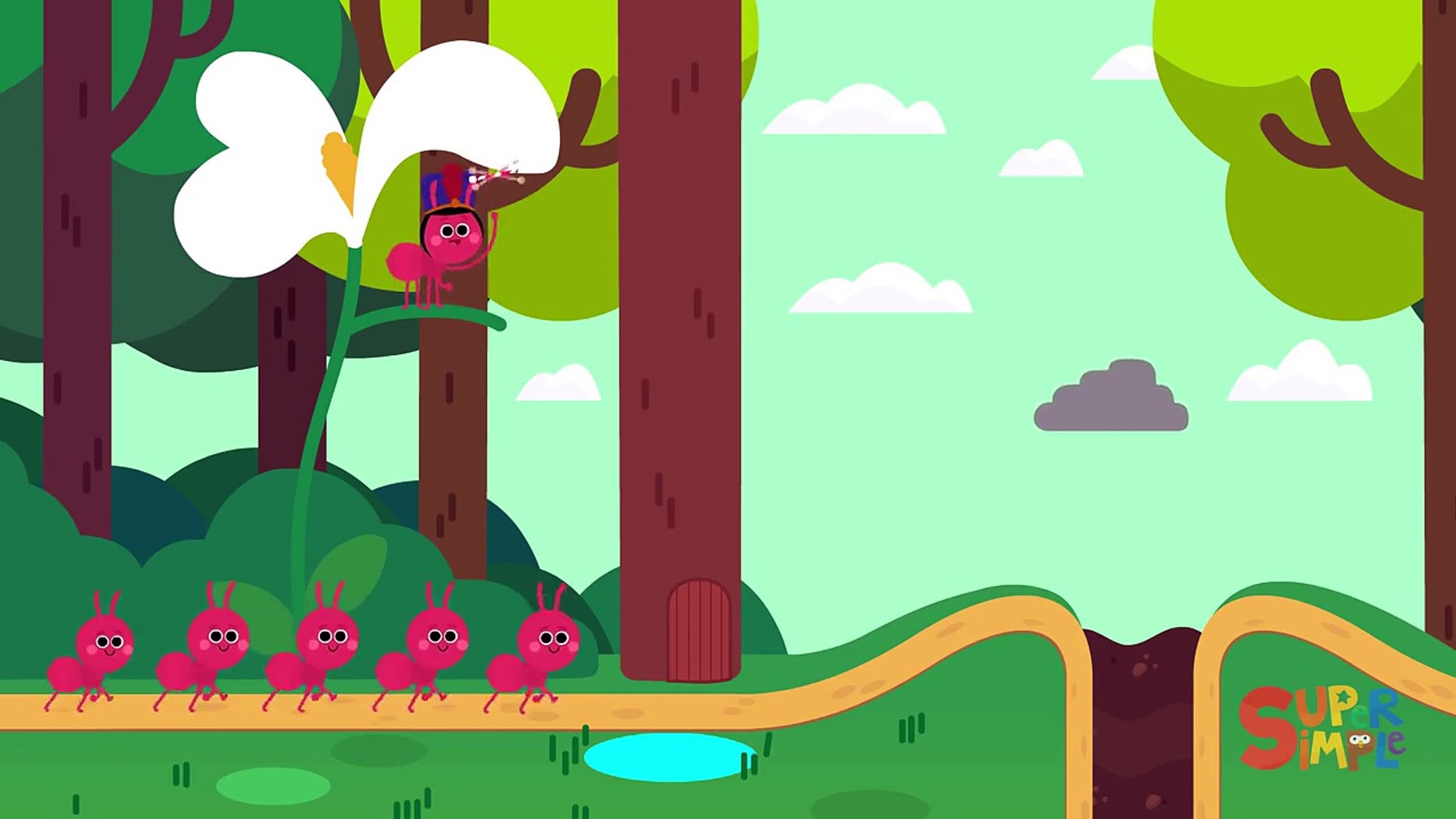 The Ants Go Marching 2 Super Simple Songs 320x180