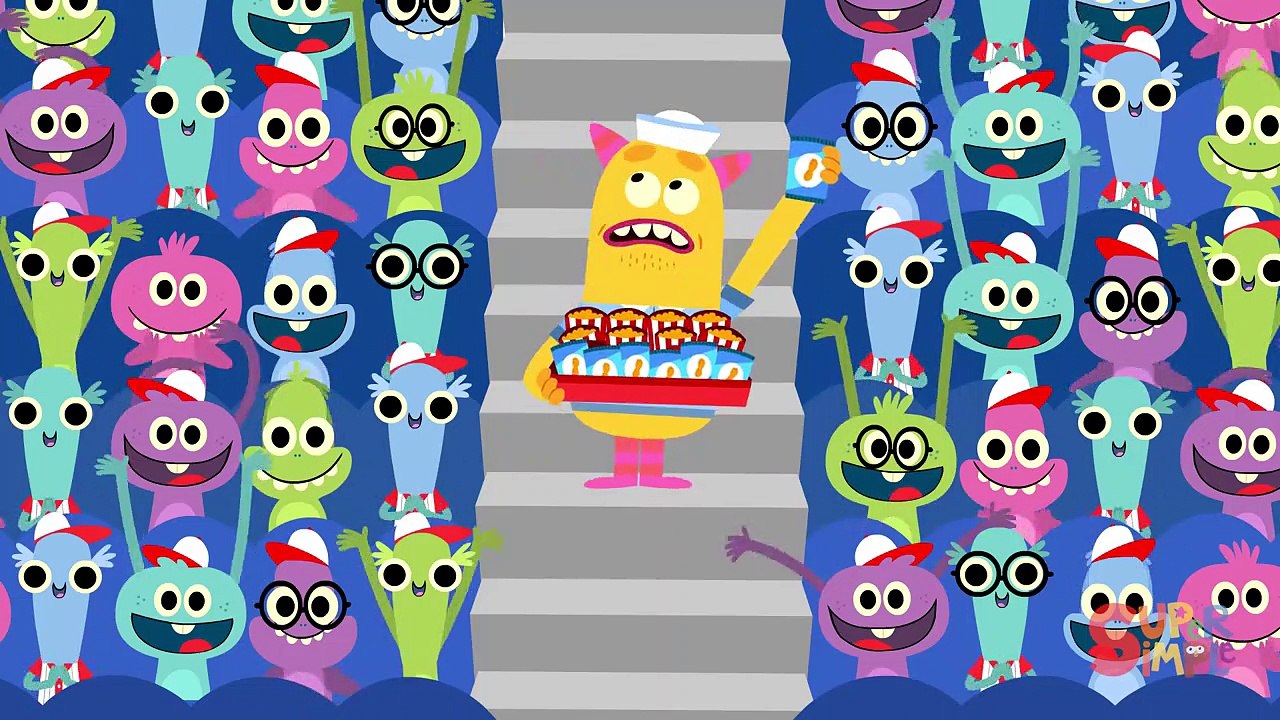 Take Me Out To The Ball Game _ Kids Songs _ Super Simple Song