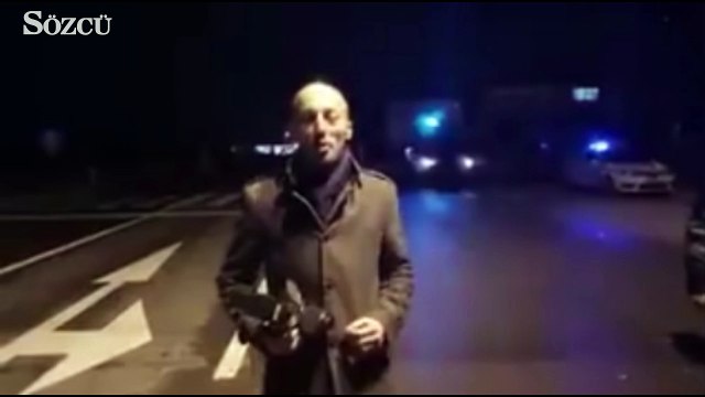 Jandarma, muhabire anons dersi verdi