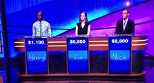 Trebek corrects contestant