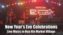 Thai Live Music in Soi 88 Food Court Hua Hin, New Years Eve Celebration