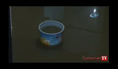 Sultangazi'de tıkanan rögar sebebiyle 4 evi yağmur suları bastı