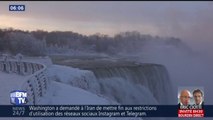 Les très belles images des chutes du Niagara sous la neige ❄❄