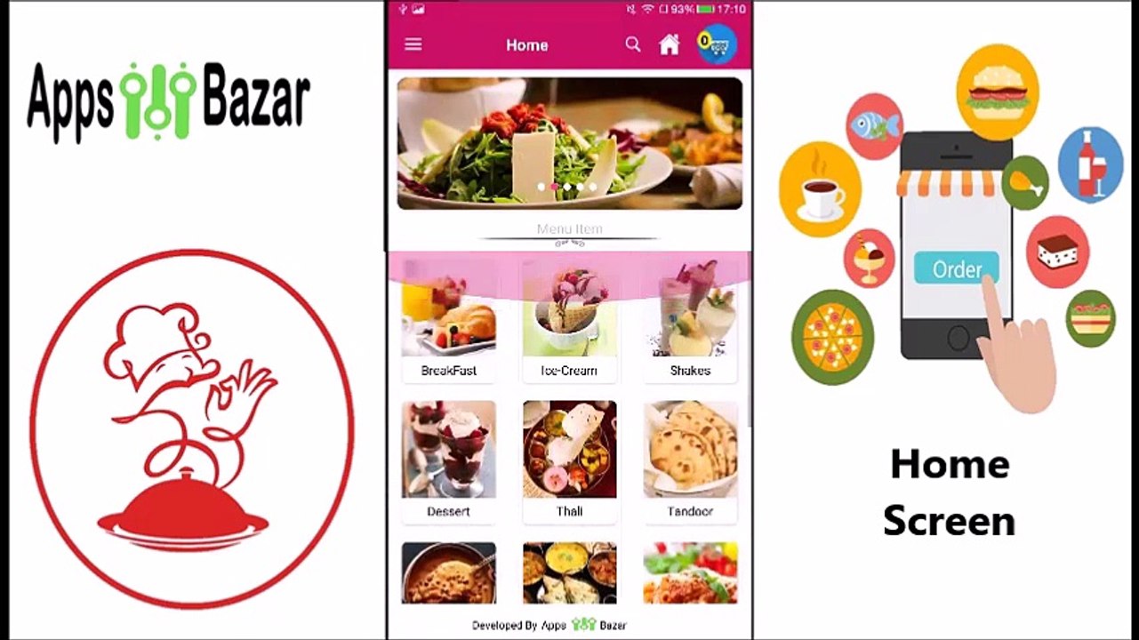 Restaurant User Demo App
