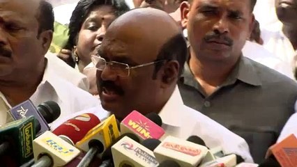 ஜெயக்குமார் பத்திரிக்கையாளர்கள் சந்திப்பு- வீடியோ