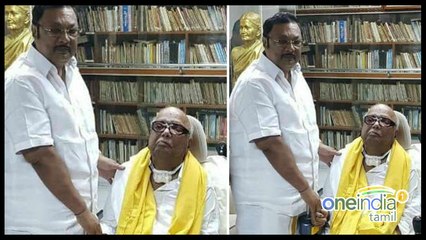 கோபாலபுரம் இல்லத்தில் கருணாநிதியுடன் அழகிரி சந்திப்பு...வீடியோ