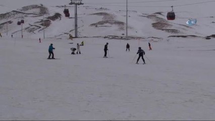 Erciyes'te Sömestre Tatili Öncesinde Oteller Dolmak Üzere