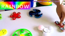 Fidget Spinners Challenge for Kids _ Learn Colors for Children and Toddlers wi