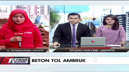 Pengelola Akui Ada Kelalaian Terkait Ambruknya Beton Tol