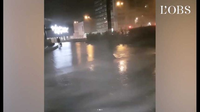 Eleanor : les images impressionnantes de la tempête à Paris, Saint-Malo et en Alsace