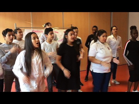 Haka Semaine du respect - Collège Jules Romains de Nice