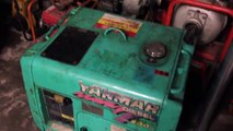 [ Máy Phát Điện Cũ ] Máy Phát Điện Chạy Dầu Nhật Bãi Gia Đình Yanmar 2Kva