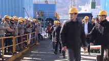 Pres. Moon vows support and efforts to revitalize shipbuilding industry