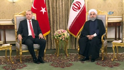 Cumhurbaşkanı Erdoğan, İran Cumhurbaşkanı Ruhani ile telefonda görüştü