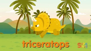 10 Little Dinosaurs _ Kids Songs _ Super Sim
