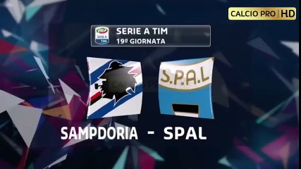 Sampdoria vs Spal 2-0 - All Goals & Highlights - 30_12_2017 HD