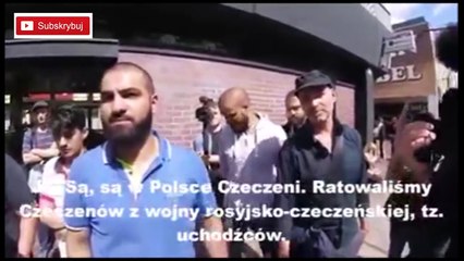 Polski PATRIOTA stanął naprzeciw agresywnych muzułmanów w Berlinie i...? Co robi niemiecka policja?