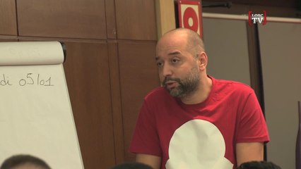 Gérard Lopez rend visite aux Dogues en Espagne