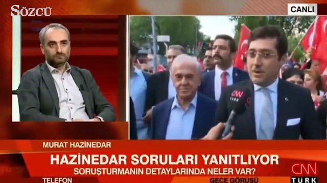 Murat Hazinedar ve İsmail Saymaz canlı yayında fena kapıştı