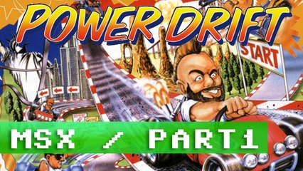 [Longplay PART 1/2] Power Drift - MSX
