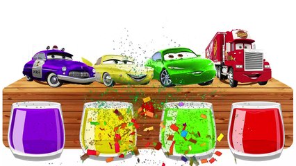 Download Video: New Lightning McQueen Learn Colors!  Colors for Children  Surprise Eggs McQueen