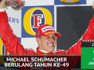 Ulang Tahun Michael Schumacher ke-49