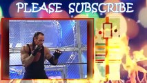 WWE Goldberg vs Undertaker vs Batista HD - HELL IN A CELL  BLOODY MATCH - Batista almost died