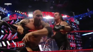 WWE Undertaker vs Batista TLC 2009