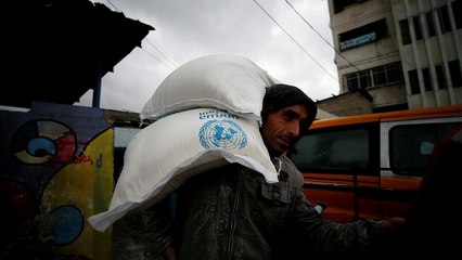 President Trump takes aim at aid for Palestinians