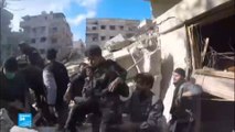غارات سورية بدعم روسي على محافظة إدلب السورية