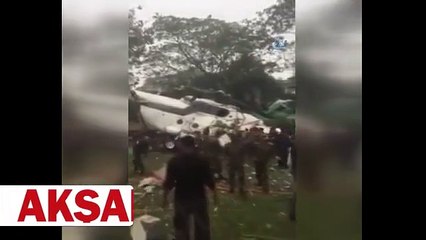 Kuveyt Genel Kurmay Başkanını taşıyan helikopter Bangladeş’te düştü
