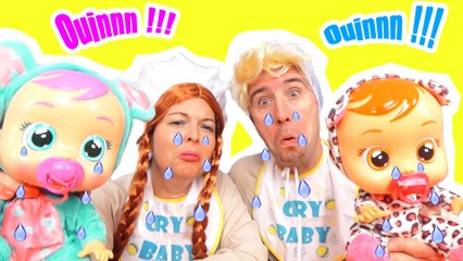CRY BABIES - Quel bébé pleure le plus - La Famille Démo Jouets
