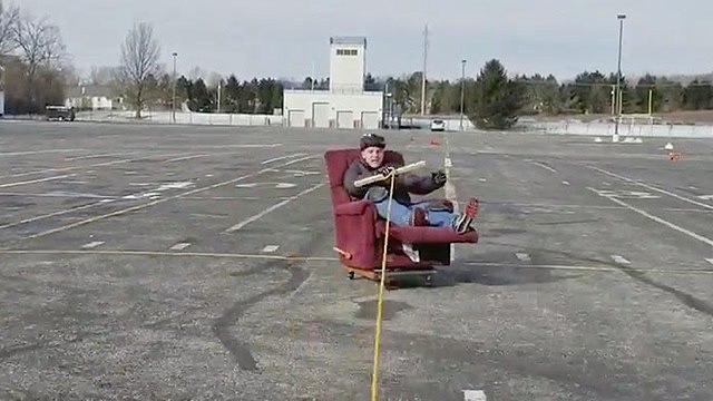 When You've Got An Old Recliner And Too Much Free Time