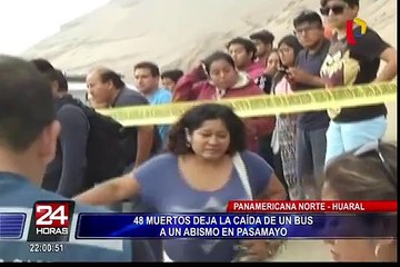 Pasamayo: exceso de velocidad habría producido el accidente, según MTC