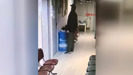 Sağlık Ocaklarına Dadanan Hırsız Kamerada