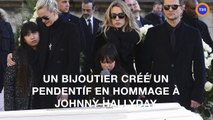 Un bijoutier rend hommage à Johnny Hallyday en reproduisant un célèbre bijou du rockeur