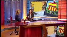 Mónica Terribas en TV3, llamando a la sublevación en las calles para mantener a los independentistas en el Gobierno