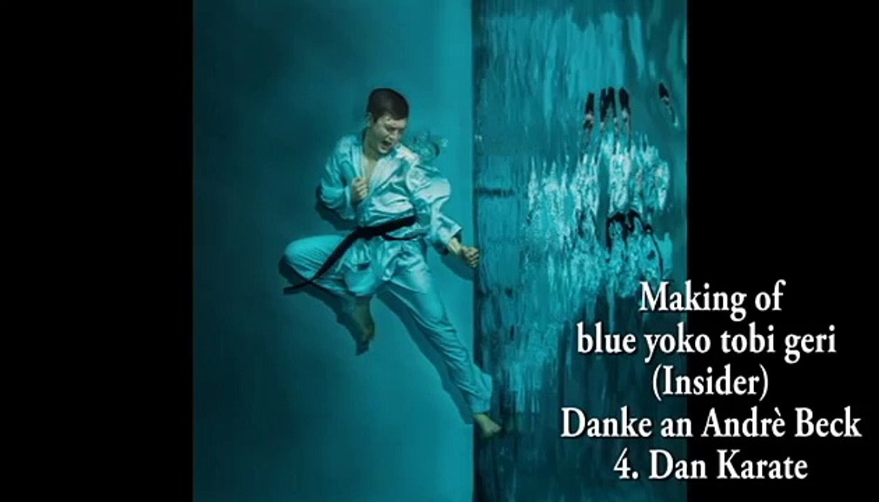 Making of- Unterwasser Foto Shooting Blue Yoko Tobi