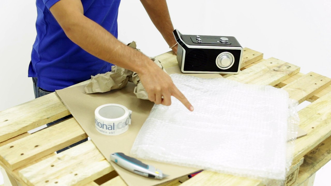 Paket richtig verpacken - Verpackungstutorial - Cargo International
